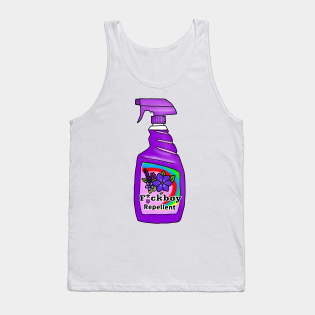 F*ck boy repellent Tank Top by Ofthemoral